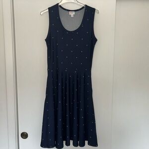 LuLaRoe Nicki A-Line Midi Dress